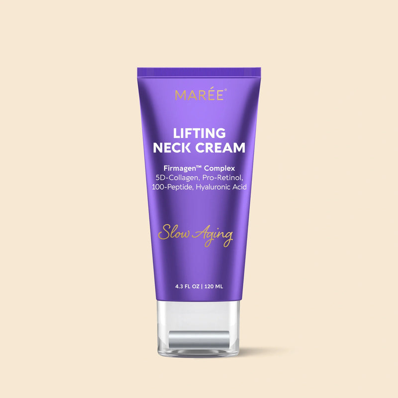 Maree Pro-Retinol Neck Lifting Cream Massager Antique White 1 item - Complete your routine