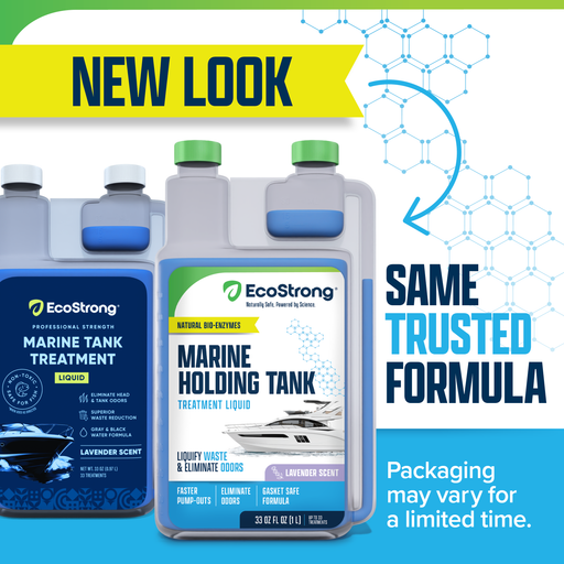 EcoStrong Marine Holding Tank Treatment Marine > Holding Tank Odor White Smoke 33 oz Dispenser Bottle,17 oz Dispenser Bottle