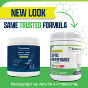 EcoStrong Septic Tank Treatment Packs Drain & Septic > Septic System Maintenance White Smoke 24 x 1 oz packs,12 x 1 oz Packs,6 x 1 oz packs
