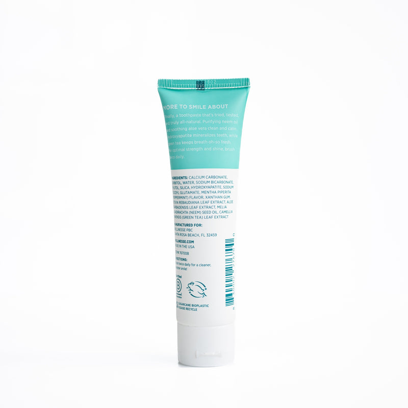 Wellnesse Toothpaste + Balanced Mouth Blend Set bundle White Smoke