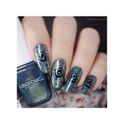 UberChic Beauty New Year New Digits Stamping Plate Dark Gray