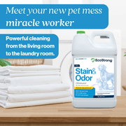 EcoStrong Pet Stain and Odor Eliminator Pet & Animal > Pet Stain & Odor Lavender Citrus / 1 Gallon Jug,Citrus / 32 oz Sprayer Bottle and 1 Gallon Refill,Citrus / 32 oz Sprayer Bottle,Jasmine Bloom / 1 Gallon Jug,Jasmine Bloom / 32 oz Sprayer Bottle and 1 Gallon Refill,Jasmine Bloom / 32 oz Sprayer Bottle,Santal Woods / 1 Gallon Jug,Sa