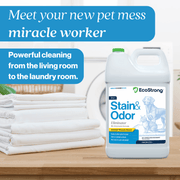 EcoStrong Pet Stain and Odor Eliminator Pet & Animal > Pet Stain & Odor Lavender Citrus / 1 Gallon Jug,Citrus / 32 oz Sprayer Bottle and 1 Gallon Refill,Citrus / 32 oz Sprayer Bottle,Jasmine Bloom / 1 Gallon Jug,Jasmine Bloom / 32 oz Sprayer Bottle and 1 Gallon Refill,Jasmine Bloom / 32 oz Sprayer Bottle,Santal Woods / 1 Gallon Jug,Sa
