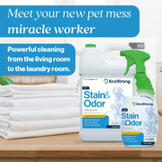 EcoStrong Pet Stain and Odor Eliminator Pet & Animal > Pet Stain & Odor Lavender Citrus / 1 Gallon Jug,Citrus / 32 oz Sprayer Bottle and 1 Gallon Refill,Citrus / 32 oz Sprayer Bottle,Jasmine Bloom / 1 Gallon Jug,Jasmine Bloom / 32 oz Sprayer Bottle and 1 Gallon Refill,Jasmine Bloom / 32 oz Sprayer Bottle,Santal Woods / 1 Gallon Jug,Sa