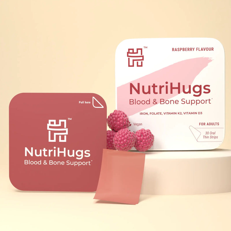MEDHUGS NutriHugs Blood and Bone Support Oral Thin Films Bisque