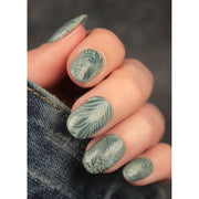 UberChic Beauty Nice & Negative-02 Stamping Plate Dark Slate Gray