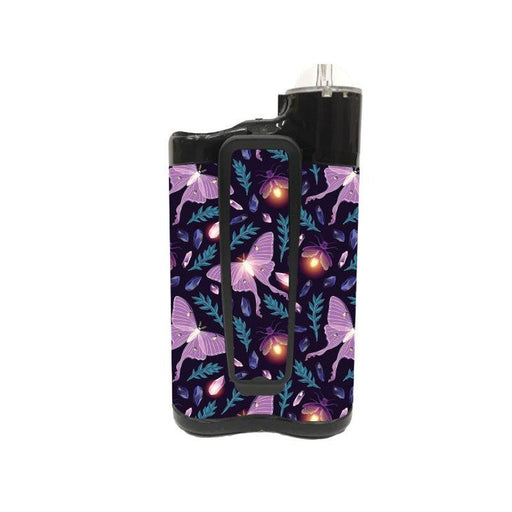 Peelz Night Garden Sticker for Medtronic MiniMed 770G & 780G Peelz/Stickers White Smoke Back and Clip Peelz
