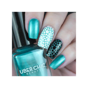 UberChic Beauty No Holding Back - Stamping Polish Stamping Polish Light Slate Gray
