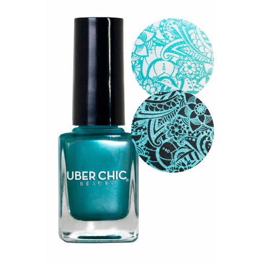 UberChic Beauty No Holding Back - Stamping Polish Stamping Polish Light Gray