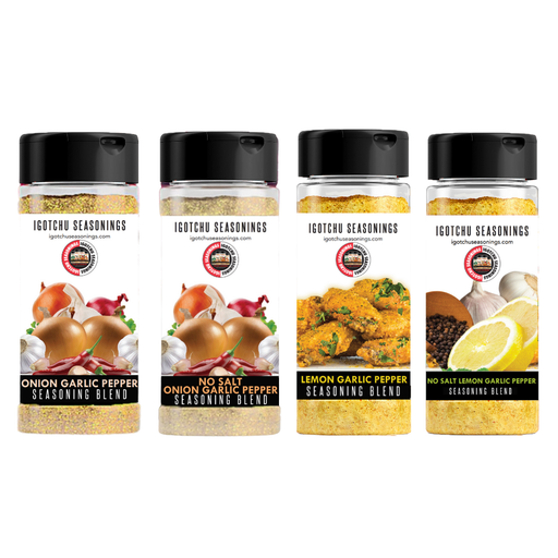 Igotchu Seasonings Salt & No Salt Pepper White Smoke