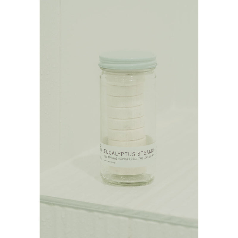 No Tox Life EUCALYPTUS STEAM® Cleansing vapors for the shower® - Normal Jar - No Tox Life® Gray