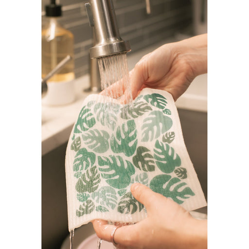 No Tox Life WASHCLOUD® - Mystery Pattern - No Tox Life® Home & Kitchen Dark Olive Green
