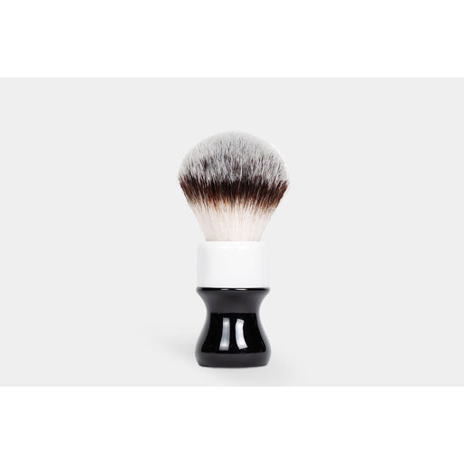 Noble Otter Synthetic Shave Brush - Black/White - 26MM Shaving Brush Lavender