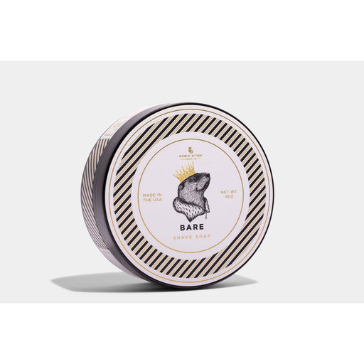 Noble Otter Bare (Unscented) Shave Soap Shaving Soap Lavender