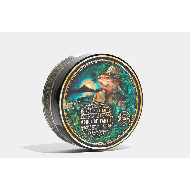 Noble Otter Monoi de Tahiti Shave Soap Shaving Soap Lavender