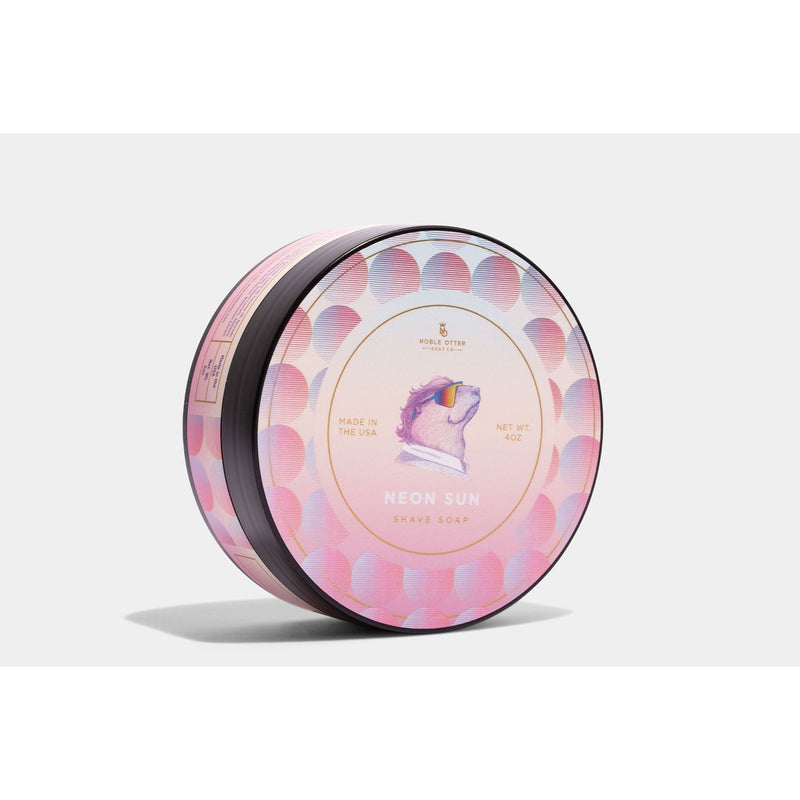 Noble Otter Neon Sun Shave Soap Shaving Soap Lavender