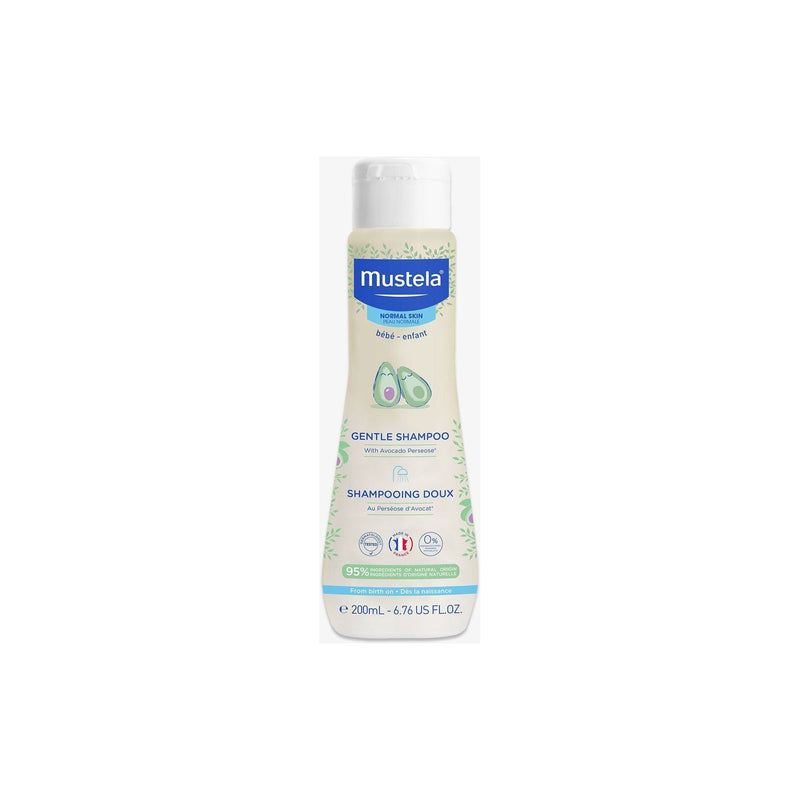 Mustela Mustela Gentle Shampoo for Normal Skin - 6.76 fl oz Shampoo Antique White