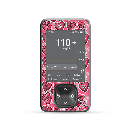 Peelz Not My Type DEXCOM G7 and Stelo and G6 Touchscreen Receiver Sticker Peelz/Stickers Dim Gray
