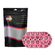 Peelz Not My Type Patch  Tape Designed for the FreeStyle Libre 2 Patch Medical Tape White Smoke 4-Pack Libre 2 (Set of 4 Patches)