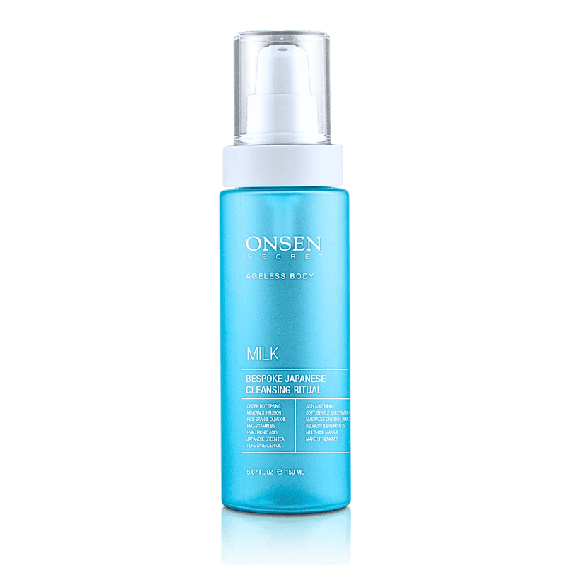 Onsen Secret Nourishing Facial Milk Cleanser Cleansers White Smoke 150ml