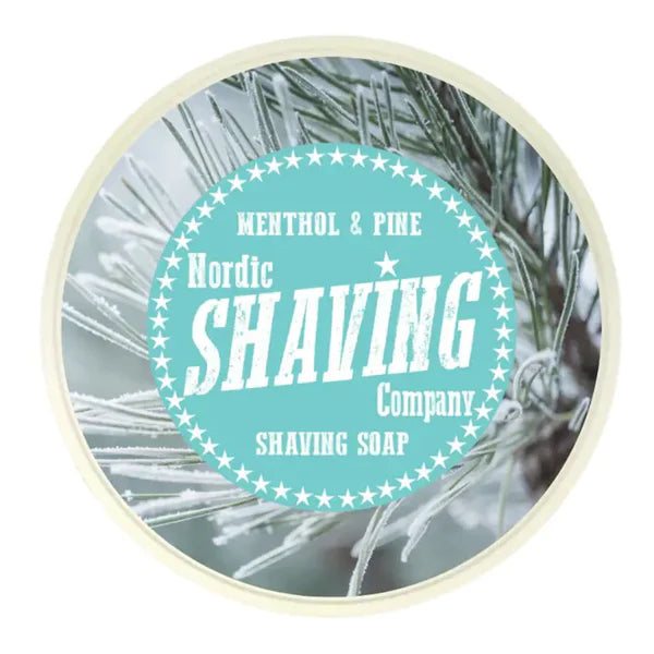 Nordic Shaving Company Nordic Shaving Company Menthol & Pine Shaving Soap 4 oz Shaving Soap White Smoke
