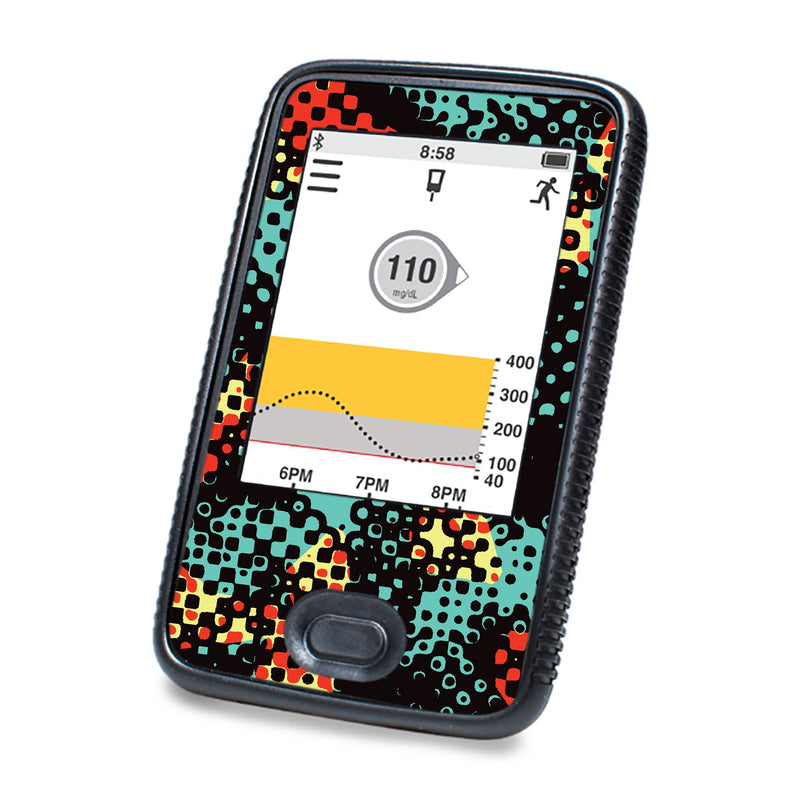 Peelz Nuclear Meltdown DEXCOM G6 Touchscreen Receiver Peelz/Stickers White Smoke
