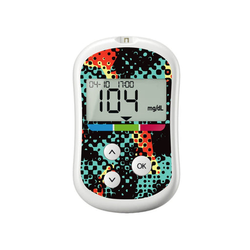 Peelz Nuclear Meltdown for OneTouch Verio Flex Glucometer Peelz/Stickers White Smoke