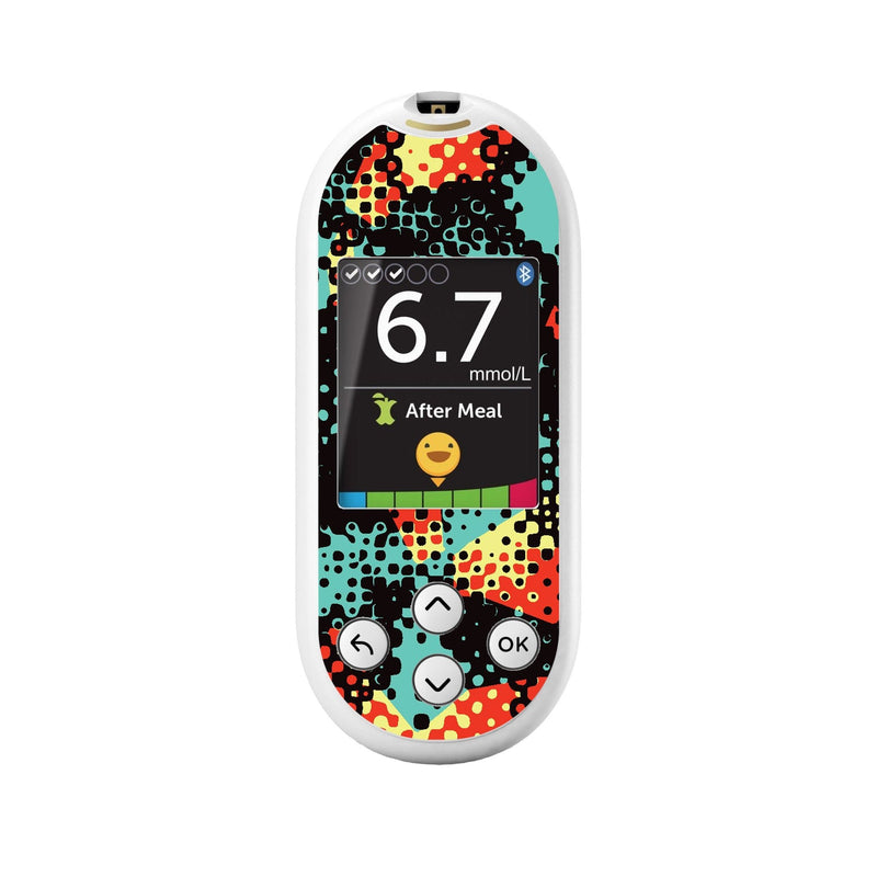 Peelz Nuclear Meltdown for OneTouch Verio Reflect Glucometer Peelz/Stickers White Smoke