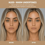 Sydoni Skincare and Beauty SYDONI FULL COVERAGE CREAM CONCEALER – Maximum Coverage, Seamless Skin .5 OZ. Cream Concealer Dark Khaki Nude-Light/Medium Warm Golden