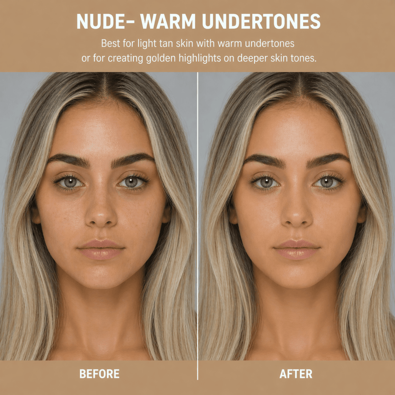Sydoni Skincare and Beauty SYDONI FULL COVERAGE CREAM CONCEALER – Maximum Coverage, Seamless Skin .5 OZ. Cream Concealer Dark Khaki Nude-Light/Medium Warm Golden