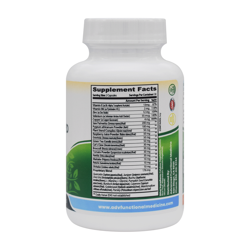Advanced Functional Medicine Supplements Nutra-Guard for men and women (Supports hair loss / prostate support) Light Gray