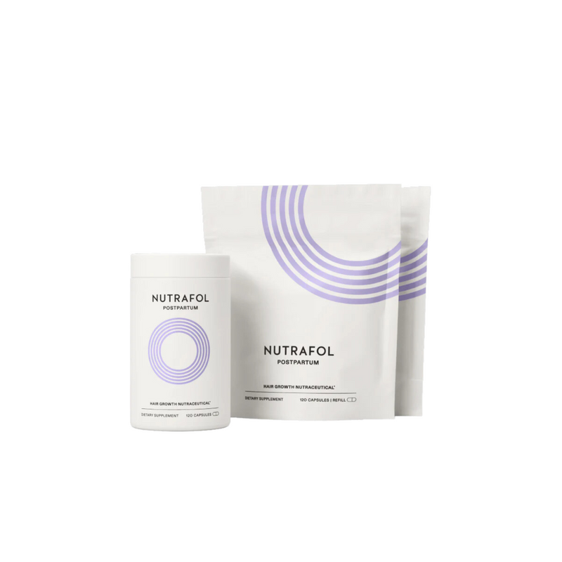 Nava Beauty Nutrafol Postpartum Hair Growth 3 Month Supply Hair Care Lavender