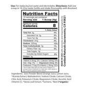 Cranked Naturals Plant Based Sports Nutrition Pure Hydration Orange-Citrus: No Sugar Added Hydration White Smoke 4.2oz Bag (30 Serv),1.4oz (10 Serv)