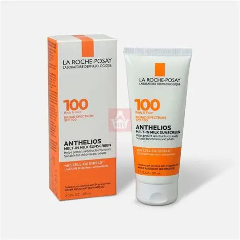 La Roche-Posay La Roche Posay Anthelios 100 Melt in Milk Sunscreen SPF 100 For Face & Body - 90ml Skin Care White Smoke