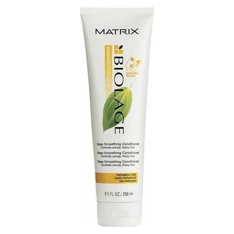 Matrix Matrix Biolage Smooth Therapie Smoothing Conditioner, 8.5 oz Hair Conditioner Light Gray