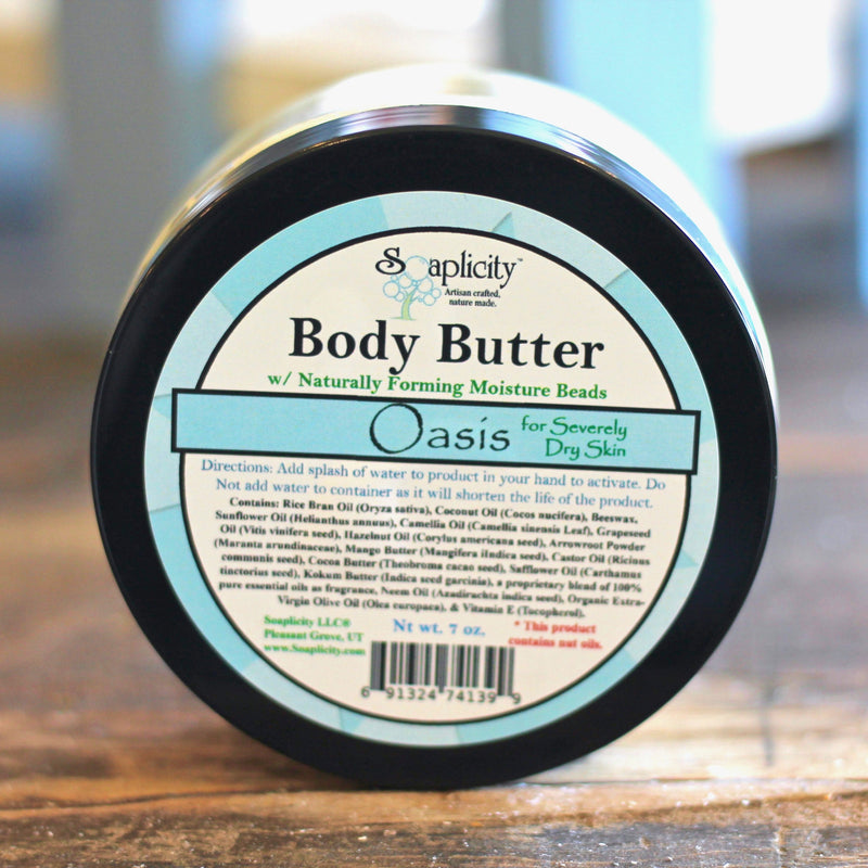 Soaplicity Oasis Body Butter Body Butter Gray