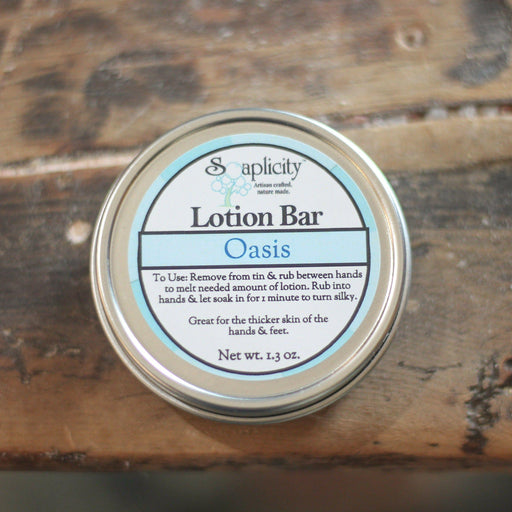 Soaplicity Oasis Lotion Bar for Severely Dry Skin Lotion Bar Dim Gray Default Title