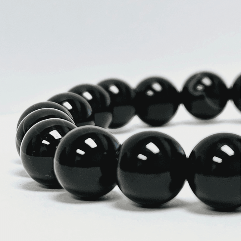 ZAQ Skin & Body Obsidian Bracelet - Protector Light Gray 6mm,8mm,10mm