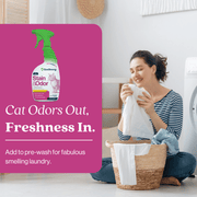 EcoStrong Cat Stain and Odor Eliminator Pet & Animal > Cat Stain & Odor Violet Red 1 Gallon Jug,32 oz Sprayer,32 oz Sprayer Bottle and 1 Gallon Refill