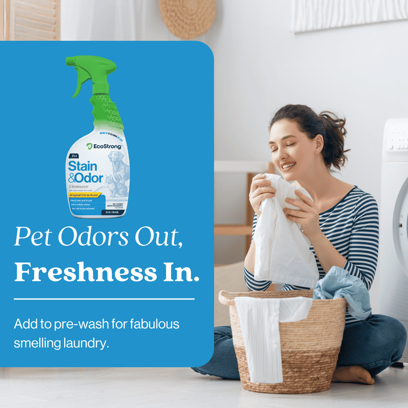 EcoStrong Pet Stain and Odor Eliminator Pet & Animal > Pet Stain & Odor Light Sea Green Citrus / 1 Gallon Jug,Citrus / 32 oz Sprayer Bottle and 1 Gallon Refill,Citrus / 32 oz Sprayer Bottle,Jasmine Bloom / 1 Gallon Jug,Jasmine Bloom / 32 oz Sprayer Bottle and 1 Gallon Refill,Jasmine Bloom / 32 oz Sprayer Bottle,Santal Woods / 1 Gallon Jug,Sa