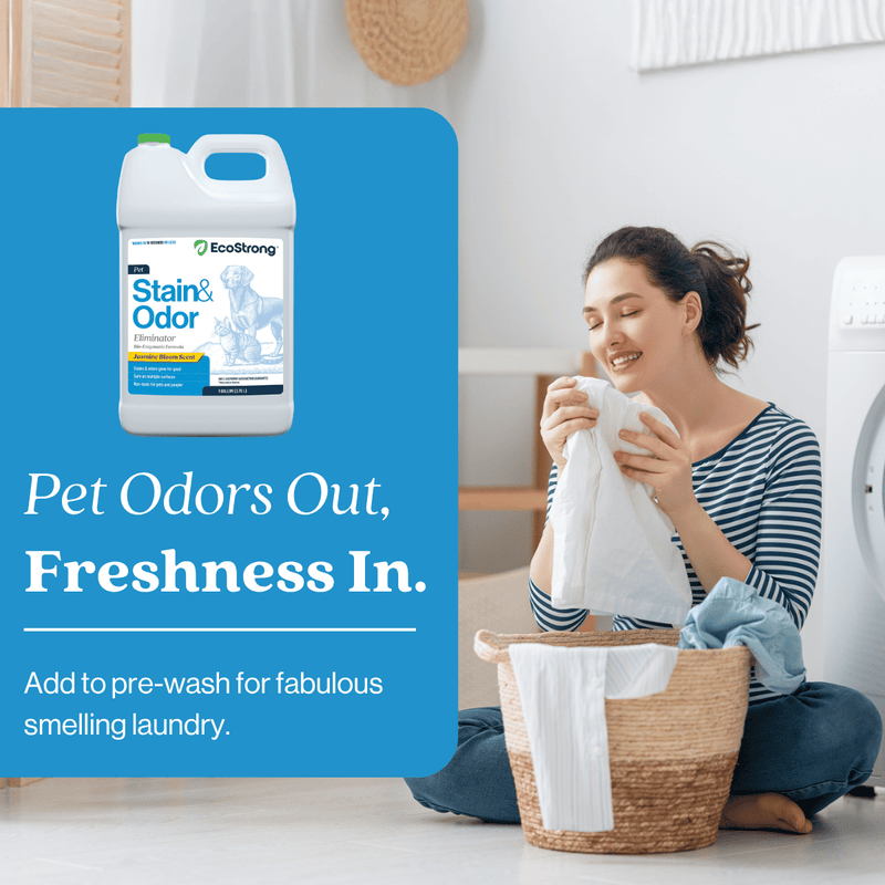 EcoStrong Pet Stain and Odor Eliminator Pet & Animal > Pet Stain & Odor Light Sea Green Citrus / 1 Gallon Jug,Citrus / 32 oz Sprayer Bottle and 1 Gallon Refill,Citrus / 32 oz Sprayer Bottle,Jasmine Bloom / 1 Gallon Jug,Jasmine Bloom / 32 oz Sprayer Bottle and 1 Gallon Refill,Jasmine Bloom / 32 oz Sprayer Bottle,Santal Woods / 1 Gallon Jug,Sa