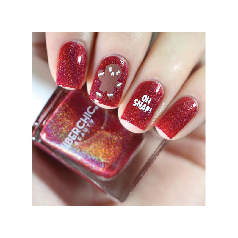 UberChic Beauty Merry & Bright Stamping Plate Sienna