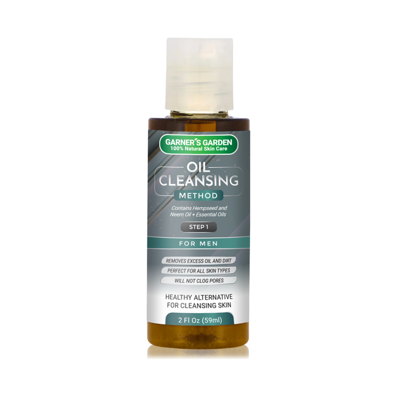 Garner's Garden Oil Cleansing Method Facial Cleanser White Smoke Oil Cleansing Method Men's / 2 oz (Recommended)