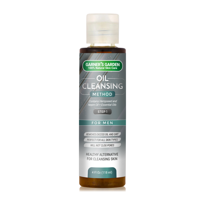 Garner's Garden Oil Cleansing Method Facial Cleanser White Smoke Oil Cleansing Method Men's / 4 oz (Large)