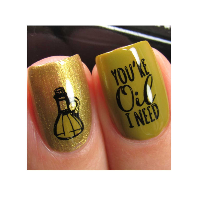 UberChic Beauty Olive The Things Stamping Plate Sienna