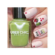 UberChic Beauty Olive The Things Stamping Plate Rosy Brown