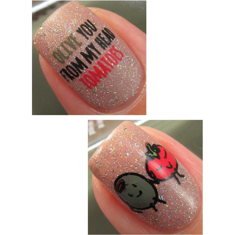 UberChic Beauty Give Me Olive The Polish - Stamping Polish Stamping Polish Rosy Brown