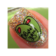 UberChic Beauty Olive The Things Stamping Plate Sienna