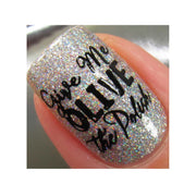 UberChic Beauty Olive The Things Stamping Plate Dim Gray