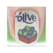 UberChic Beauty Olive The Things Stamping Plate Gray